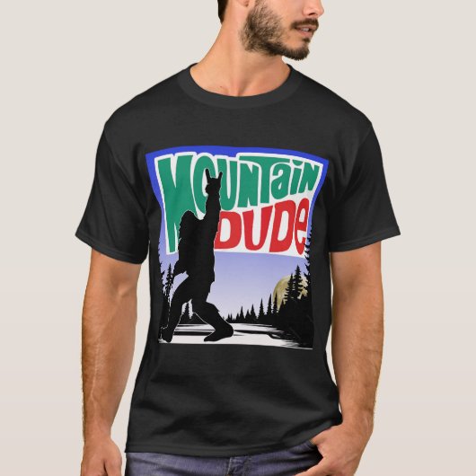 BigFoot Mountain Dude Tシャツ (正面)