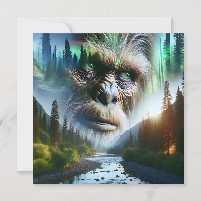 Bigfoot, Mountains, River and Forest (正面)