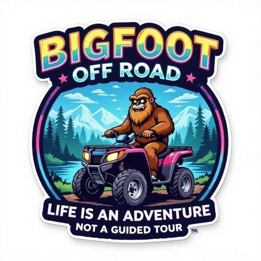 Bigfoot Off Road Life is an Adventure Tシャツ