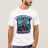 Bigfoot Off Road Life is an Adventure Tシャツ (正面)