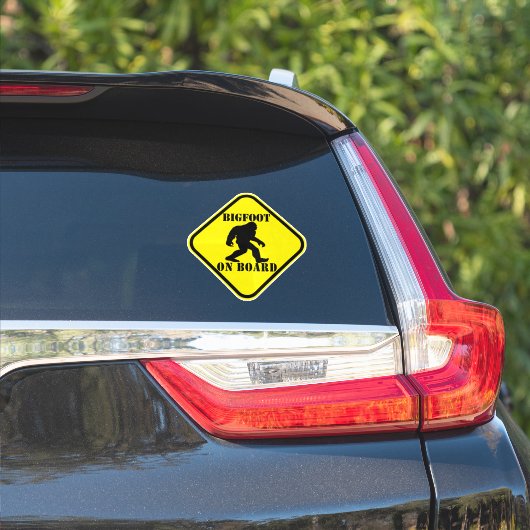 Bigfoot on Board シール (車体側面)
