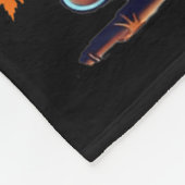 Bigfoot Pilgrim Hat Turkey Day Pumpkin Thanksgivin フリースブランケット (角)