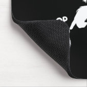 Bigfoot Playful Long Haired Cat Boop マウスパッド (コーナー)