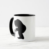 Bigfoot Playful Long Haired Cat Boop  マグカップ (正面左)