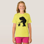 Bigfoot Playful Long Haired Cat Boop  Tシャツ (正面フル)