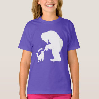 Bigfoot Playful Long Haired Cat Boop Tシャツ