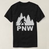bigfoot pnw  tシャツ (デザイン正面)