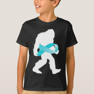 Bigfoot Ptsd後外傷性ストレス障害警告 Tシャツ