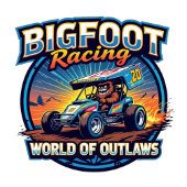 Bigfoot Racing World Of Outlaws Tシャツ