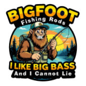 Bigfoot Rods I Like Big Bass シール