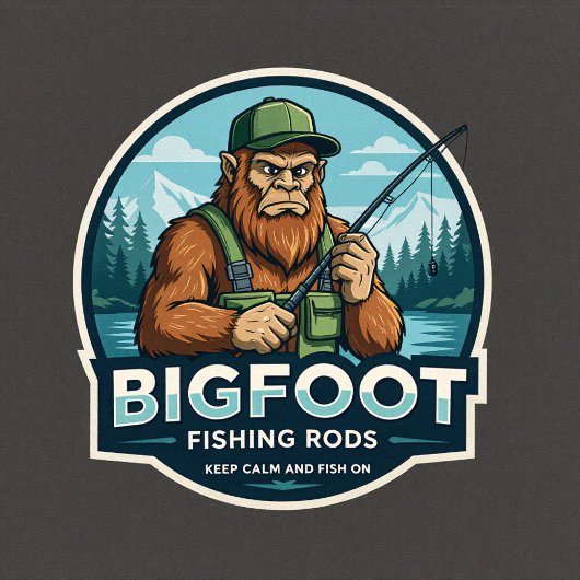 Bigfoot Rods Keep Calm And Fish On Tシャツ