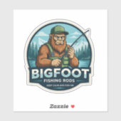Bigfoot Rods Keep Calm Fish On シール (シート)