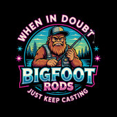 Bigfoot Rods When Your In Doubt シール