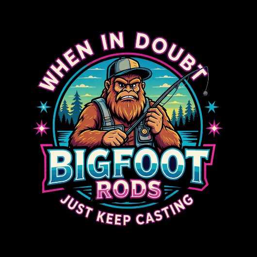 Bigfoot Rods When Your In Doubt シール