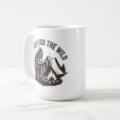 Bigfoot’s Campfire Coffee – Brewed for the Wild コーヒーマグカップ (正面左)