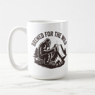 Bigfoot’s Campfire Coffee – Brewed for the Wild コーヒーマグカップ