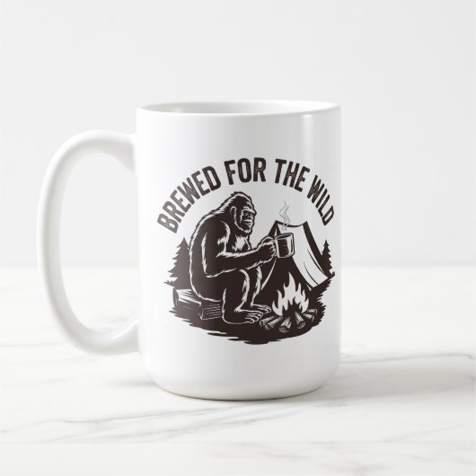 Bigfoot’s Campfire Coffee – Brewed for the Wild コーヒーマグカップ (左)