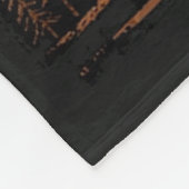 Bigfoot Sasquatch フリースブランケット (角)