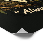 Bigfoot Sasquatch ポスター (角)