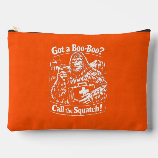 Bigfoot Sasquatch Accessory Pouch アクセサリーポーチ (正面)