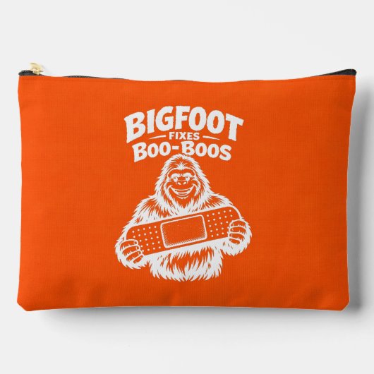 Bigfoot Sasquatch Accessory Pouch アクセサリーポーチ (正面)