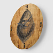 Bigfoot Sasquatch Clock ラージ壁時計 (傾斜)