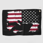 Bigfoot  – Sasquatch Golf Bag  ゴルフタオル (横)