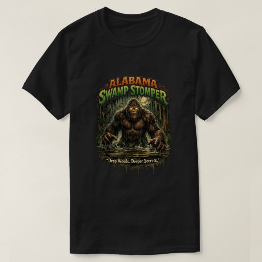 Bigfoot Sasquatch Tシャツ (デザイン正面)