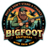 Bigfoot Shotguns Duck's Don't Stand a Chance Tシャツ