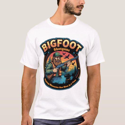 Bigfoot Shotguns Making Memories  Tシャツ (正面)