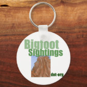 Bigfoot Sightings Logo キーホルダー (正面)