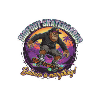 Bigfoot Skateboards-Balance is Everything スケートボード