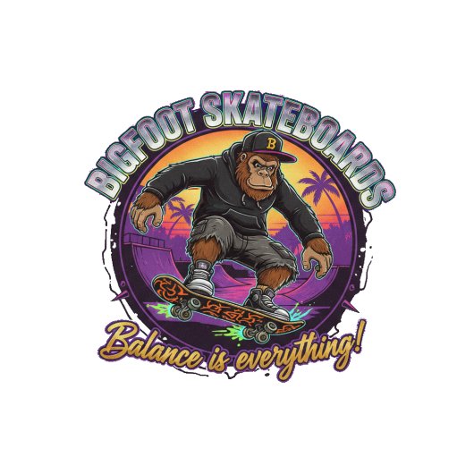 Bigfoot Skateboards-Balance is Everything スケートボード