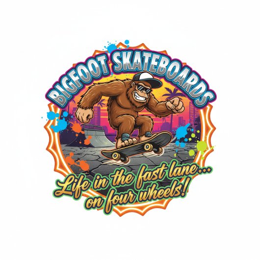 Bigfoot Skateboards-Life In The Fastlane スケートボード