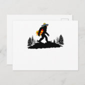 Bigfoot Sombreo Pinata, Cinco De Mayo Sasquatch ポストカード (正面/裏面)