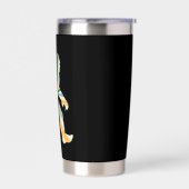 Bigfoot Squatchy Retro 90s Style 保温保冷タンブラー (左面)