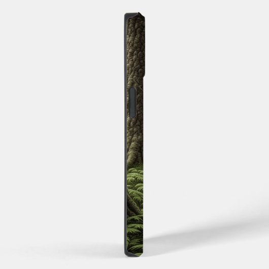 Bigfoot standing in Trees AI art Case-Mate iPhoneケース (裏面 / 右)