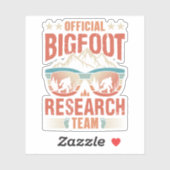 Bigfoot Sticker – 公式Bigfoot Research Team シール (シート)
