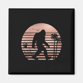 Bigfoot Surfing Shirt Funny Summer Apparel Tee Ros マグネット