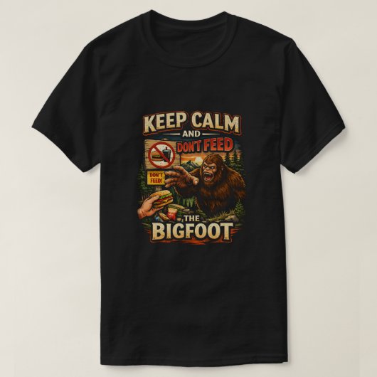 Bigfoot Tシャツ (デザイン正面)