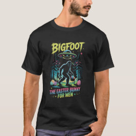 Bigfoot The Easter Bunny Men's Tee  Sasquatch  Tシャツ