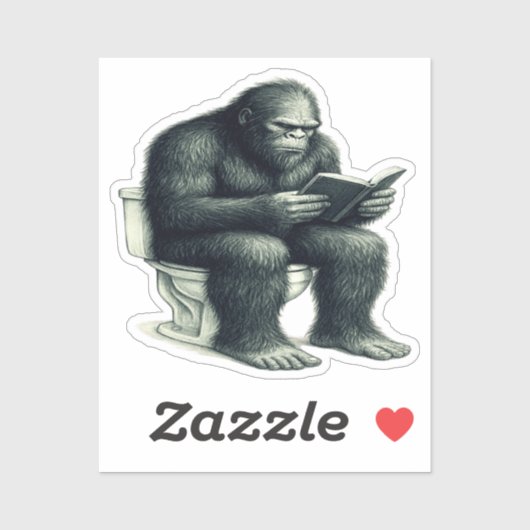 Bigfoot Toilet シール (シート)