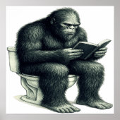 Bigfoot Toilet ポスター (正面)