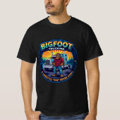 Bigfoot Trucking A lifestyle that never stops Tシャツ (正面)