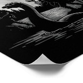 Bigfoot Ufo Loch Ness Monster Mothman And Aliens!  ポスター (角)