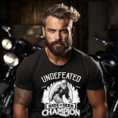 Bigfoot - Undefeated Hide & Seek Champion Tシャツ