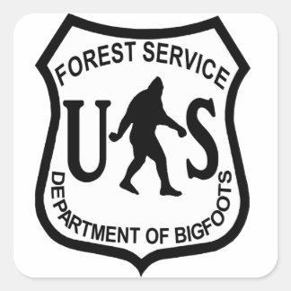 Bigfoot USフォレストサービス スクエアシール