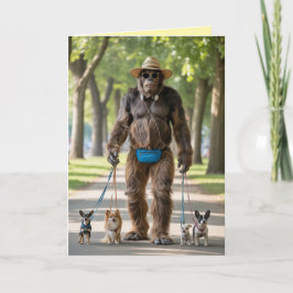 Bigfoot Walkin' the Dog Card シーズンカード