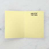 Bigfoot Walkin' the Dog Card シーズンカード (内部)