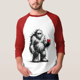 Bigfoot With a Heart Tシャツ